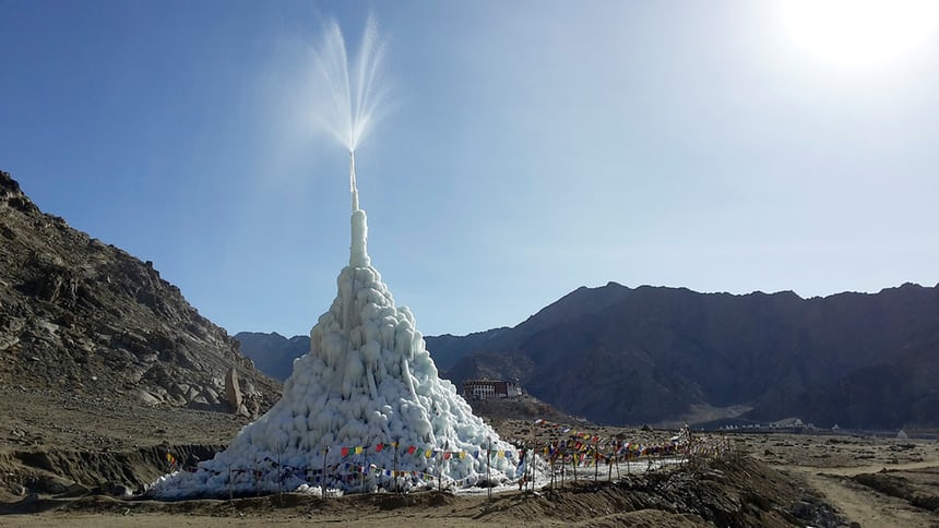 the ice stupa project1