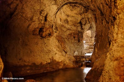 Gihon Spring tb110705566 bibleplaces