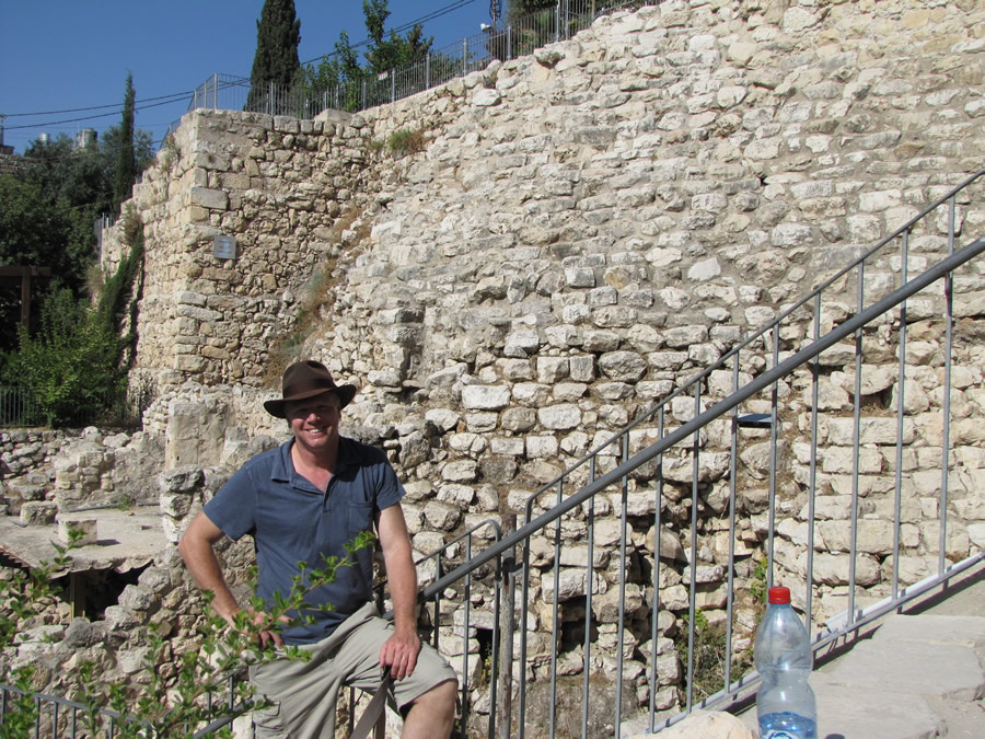galyn wiemers millo jebusite wall